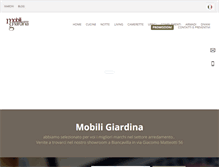 Tablet Screenshot of mobiligiardina.it